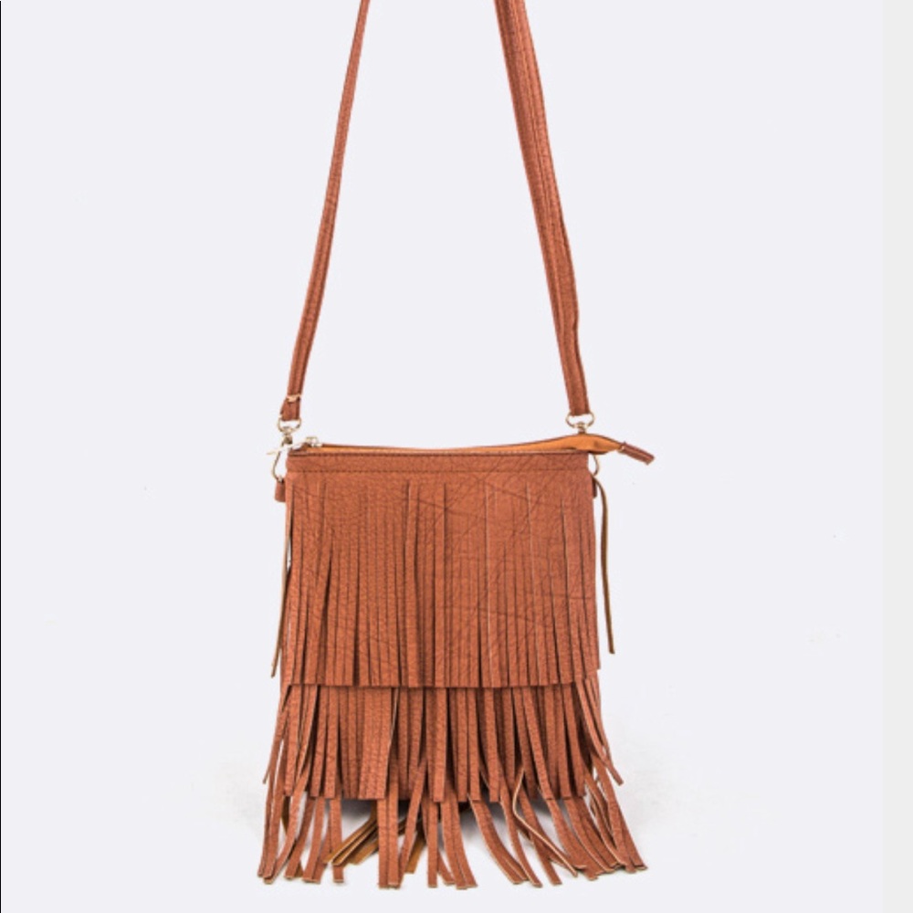 🍁🍂 Fringe Suede Crossbody Bag 🍂🍁